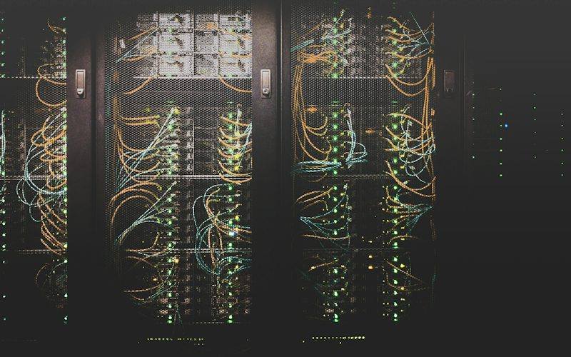 Server racks and network cabling for software and system integration